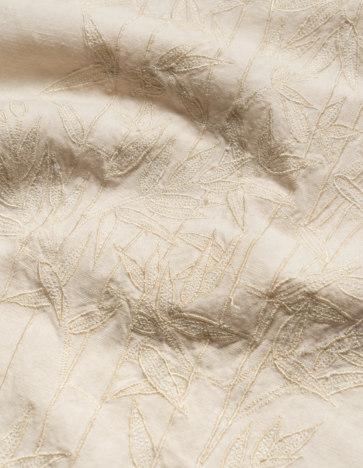 5078 Dragon Bamboo Hemp Shirt Ecru