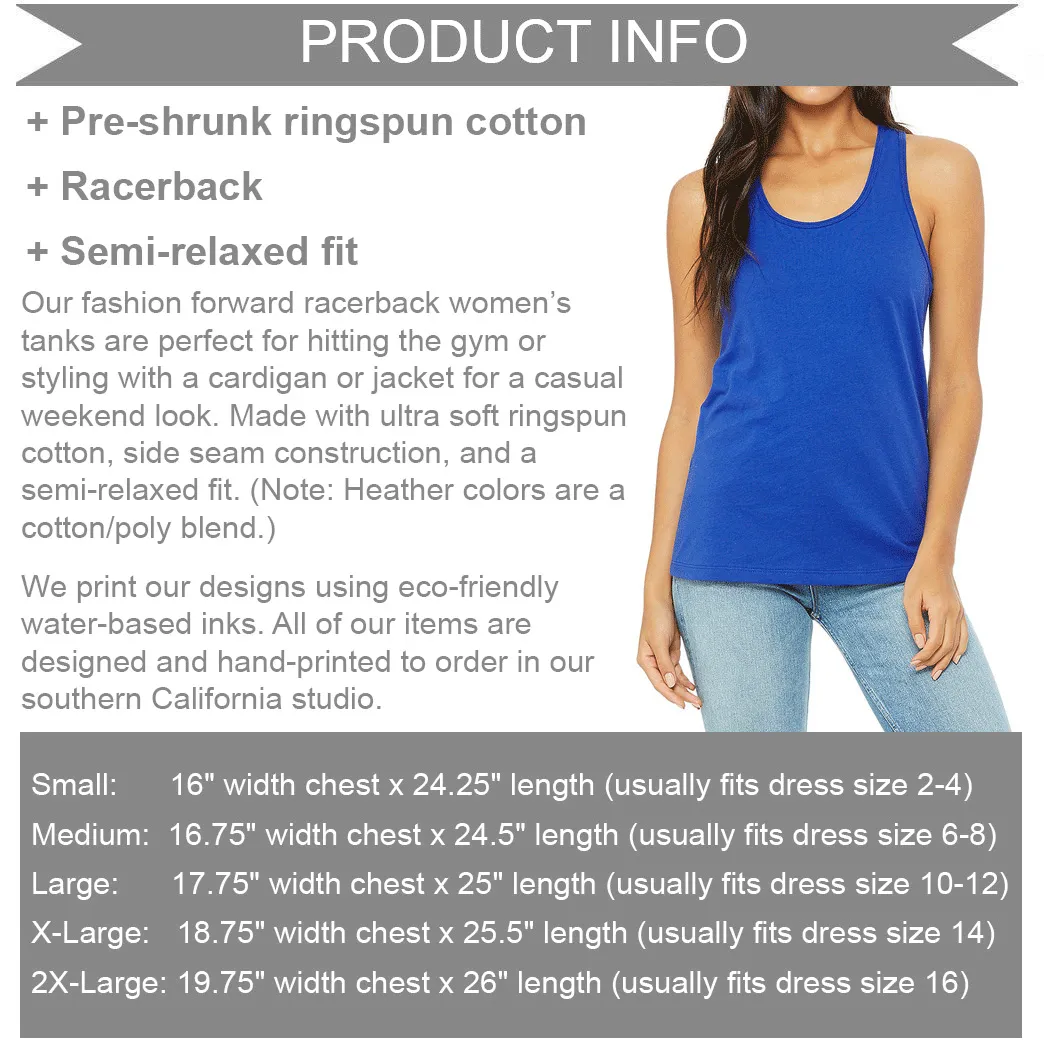 Women's Main Villain Energy Hecate Racerback Tank Top
